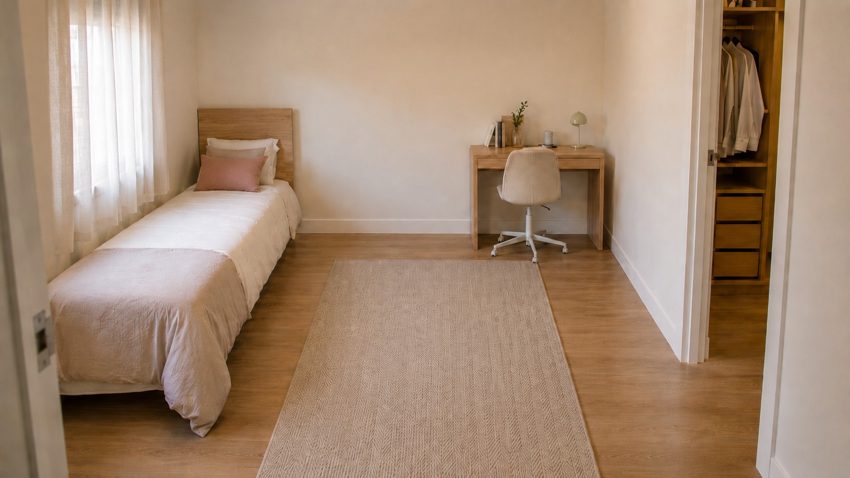 Habitación con vestidor