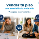 Vendre el teu pis amb immobiliària o sense — Avantatges i inconvenients