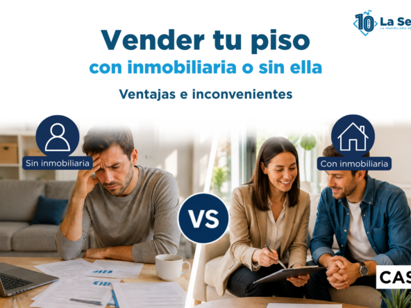 Vendre el teu pis amb immobiliària o sense — Avantatges i inconvenients