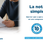 La nota simple
