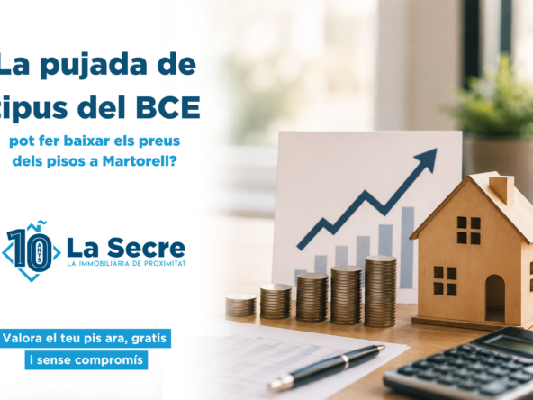 La pujada de tipus del BCE: pot afectar els preus dels pisos a Martorell?