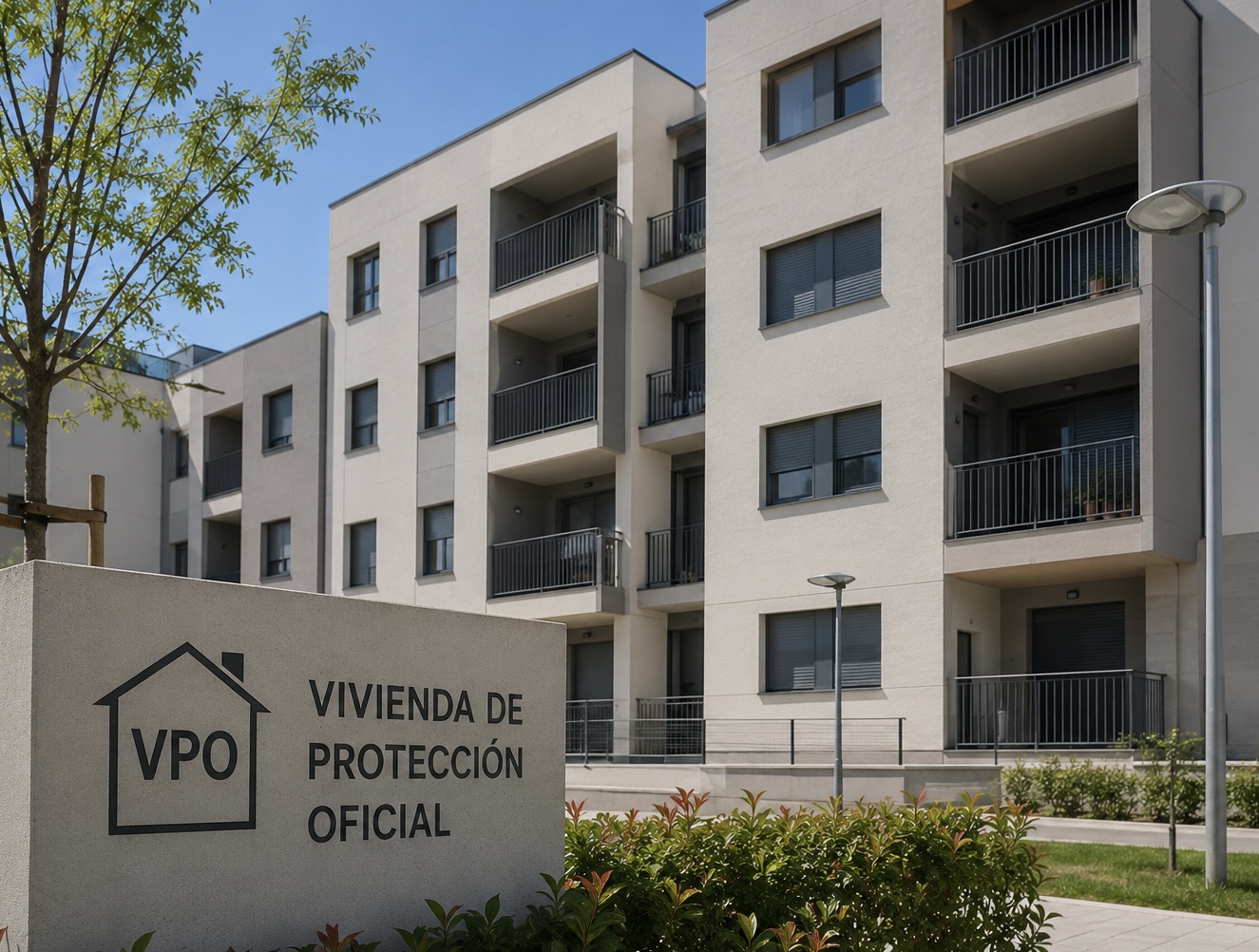 Imagen de edificios que son de protección oficial