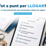 Quins documents necessites per llogar un pis