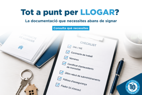 Quins documents necessites per llogar un pis