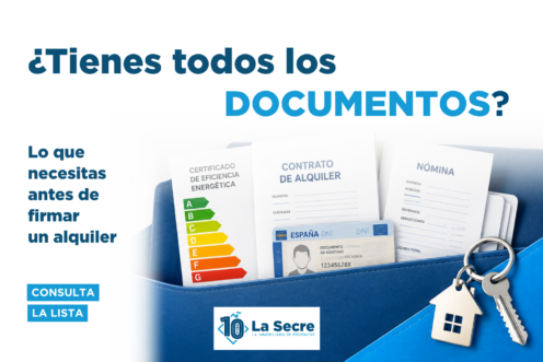 Qué documentos necesitas para alquilar un piso