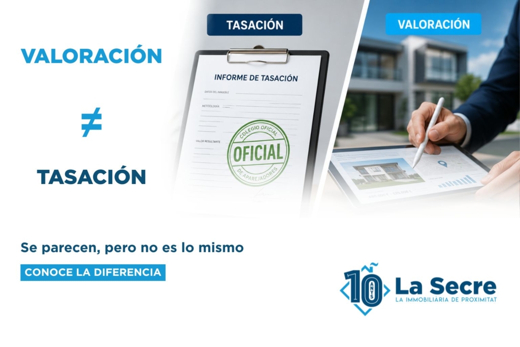 Tasación vs valoración de una vivienda: ¿qué diferencia hay?