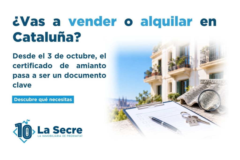 Certificado de amianto en Cataluña: lo que cambia desde el 3 de octubre
