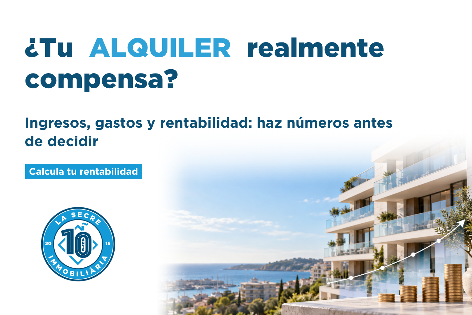 Rentabilidad de un piso de alquiler: cómo calcularla